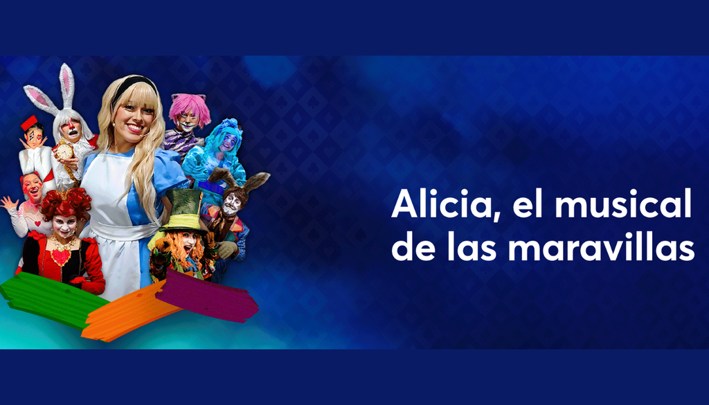 Alicia en el país de las maravillas. Este domingo se presentará un musical inspirado en “Alicia en el país de las maravillas” en Santiago. Crédito: Ticketmaster.