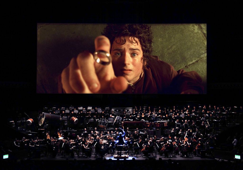 La Comunidad del Anillo en concierto. La Comunidad del Anillo en concierto.