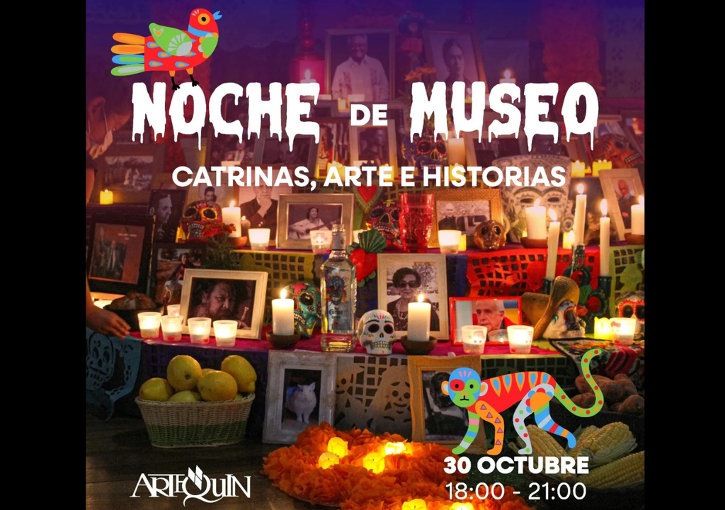 Celebración de Día de Muertos en el Museo Artequin de Santiago. Celebración de Día de Muertos en el Museo Artequin de Santiago.