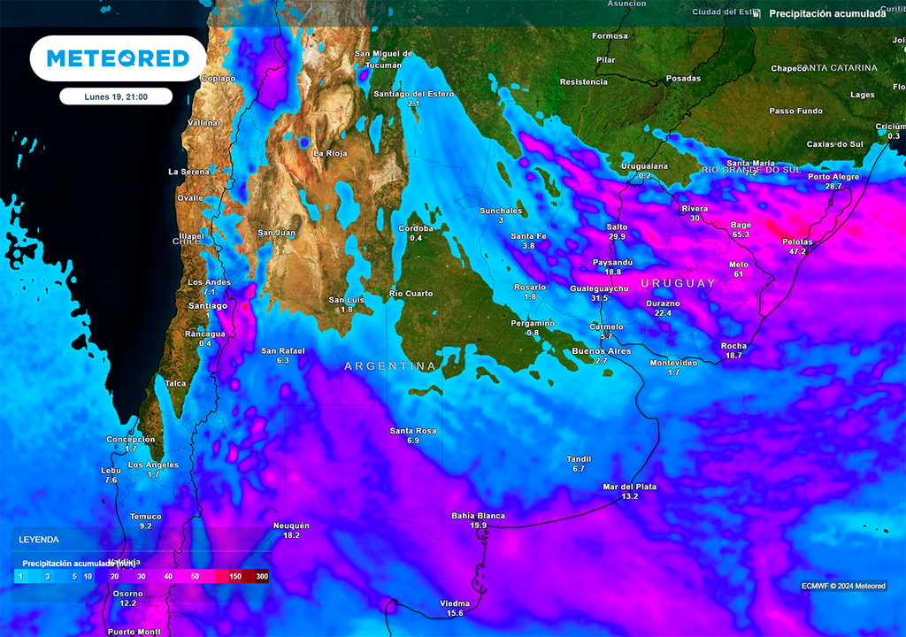 Lluvia, Acumulados, Pronostico, Argentina