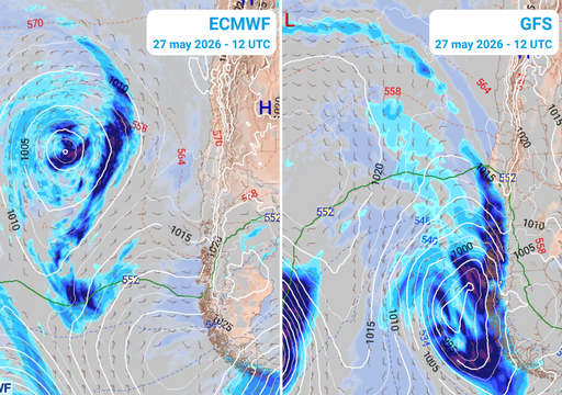 &iquest;Qu&eacute; pas&oacute; con la lluvia? Los principales modelos muestran pron&oacute;sticos muy diferentes para la pr&oacute;xima semana