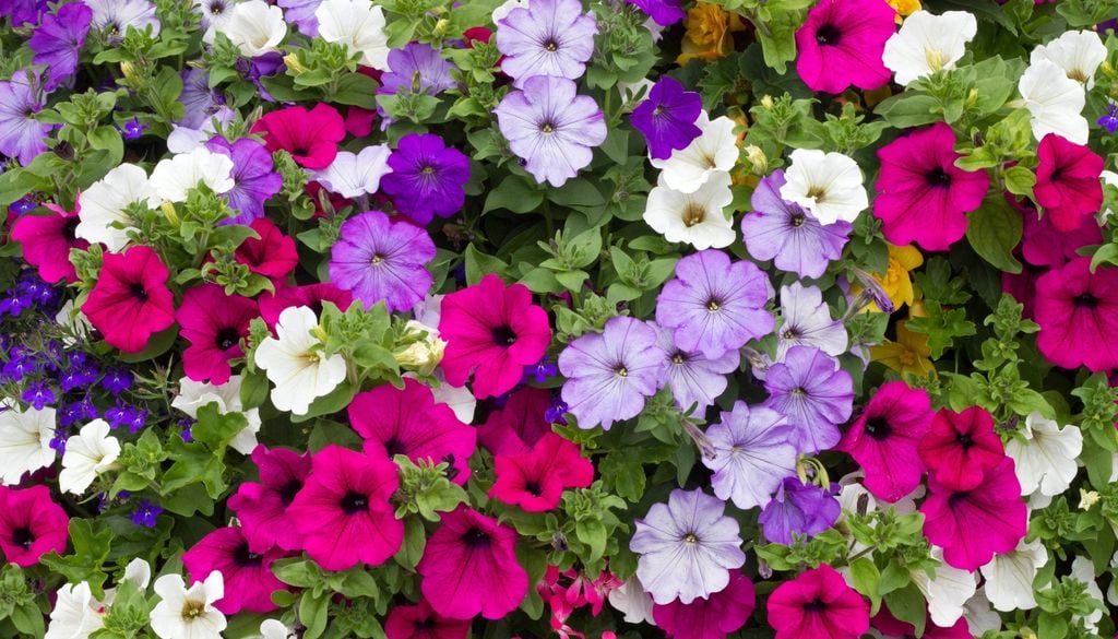 plantas Necesitan al menos cuatro horas de sol directo diario para desplegar una floración abundante en macetas y balcones.