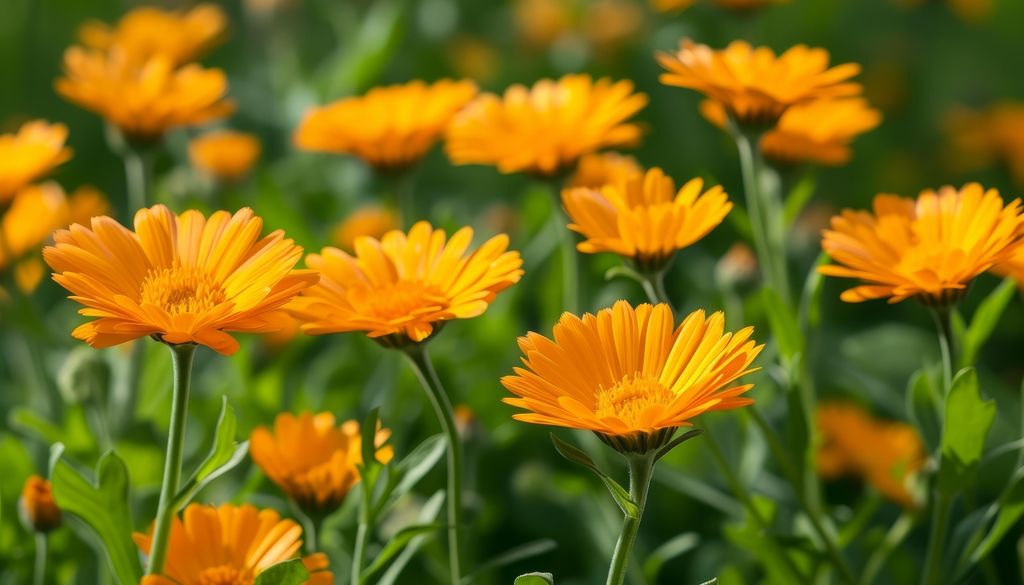 plantas Además de aportar un intenso color naranja, la caléndula atrae polinizadores y ayuda a proteger el jardín contra las plagas.