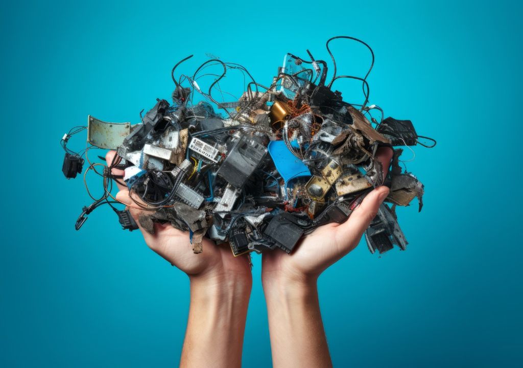 Los cables están entre los residuos electrónicos más comunes en el mundo.