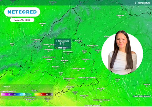 Que se prepare Madrid para el aire de origen polar, avisa Andrea Danta: mediod&iacute;as de apenas 20 &ordm;C a partir del domingo