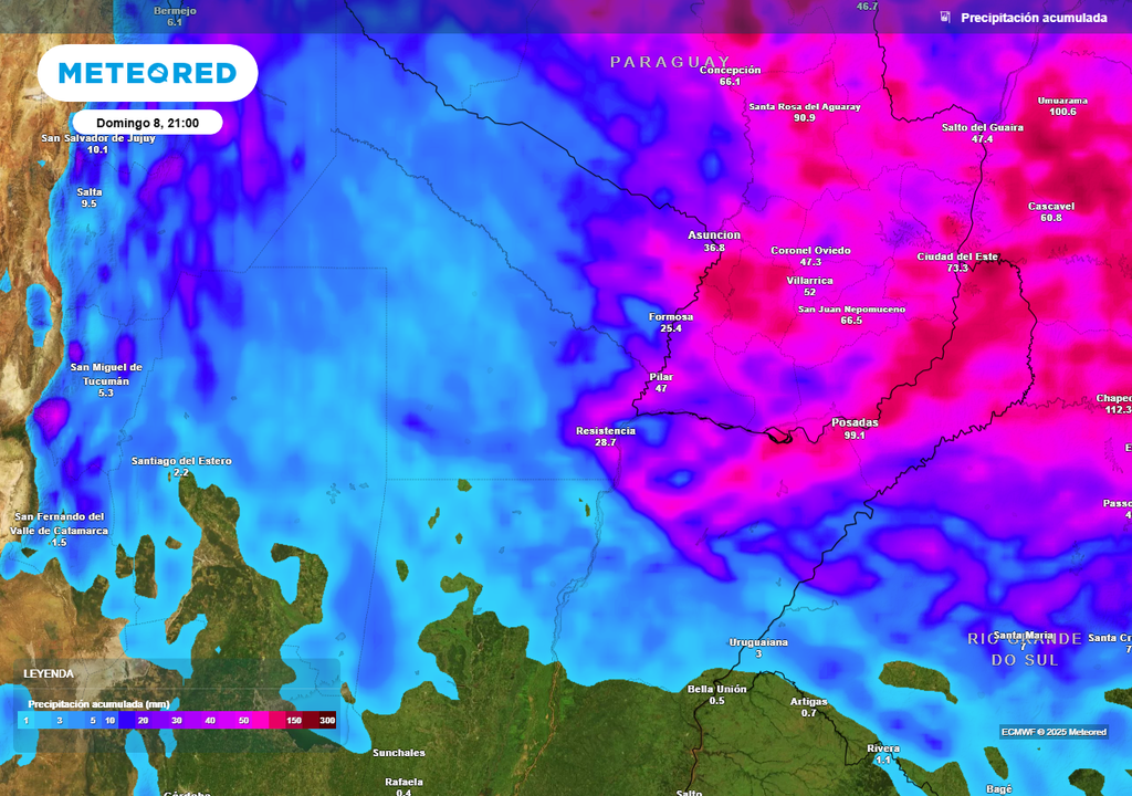Alerta, Tormentas, Lluvia, NEA, Corrientes, Misiones, Argentina, Pronostico