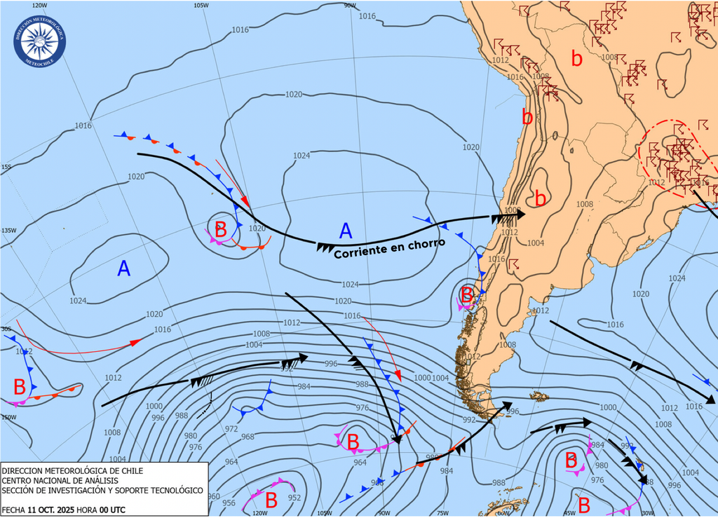 Carta sinóptica Carta sinóptica