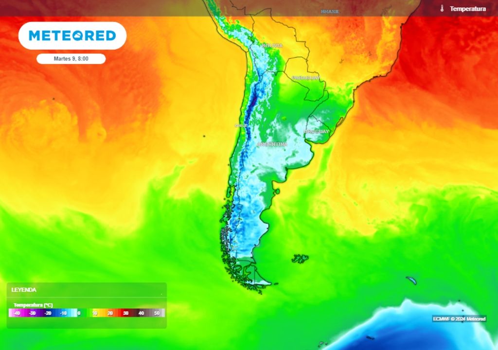Día de la Independencia Argentina feriado martes 9 de julio frío polar tiempo clima pronóstico