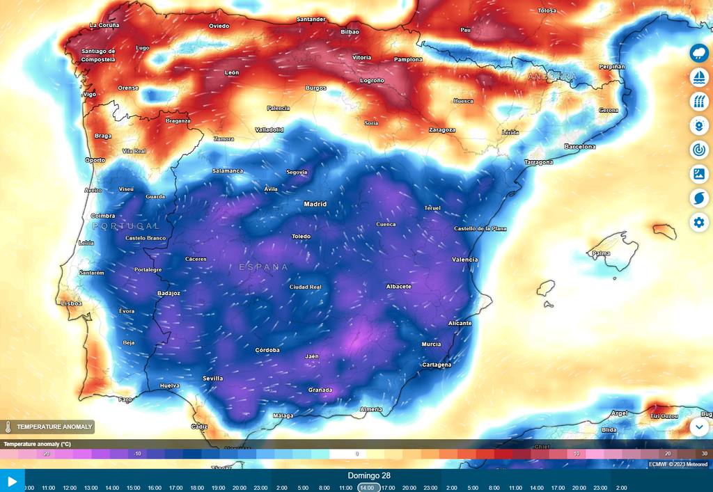 Temperaturas elecciones