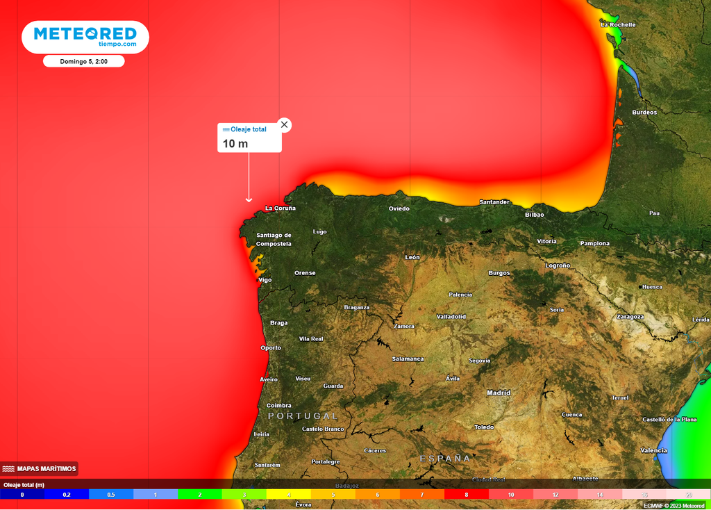 ondas tempestuosas