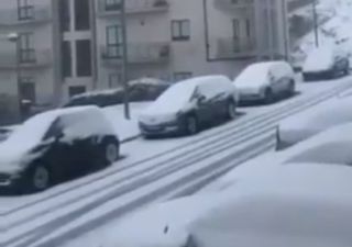 Março despede-se com neve nas regiões Norte e Centro de Portugal