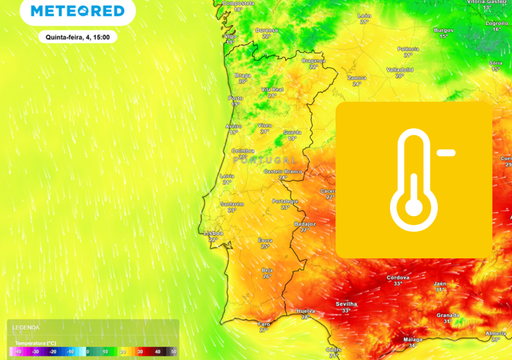 Queda de temperatura at&eacute; 7 &deg;C: outra mudan&ccedil;a brusca de temperatura est&aacute; a caminho de 6 distritos em Portugal