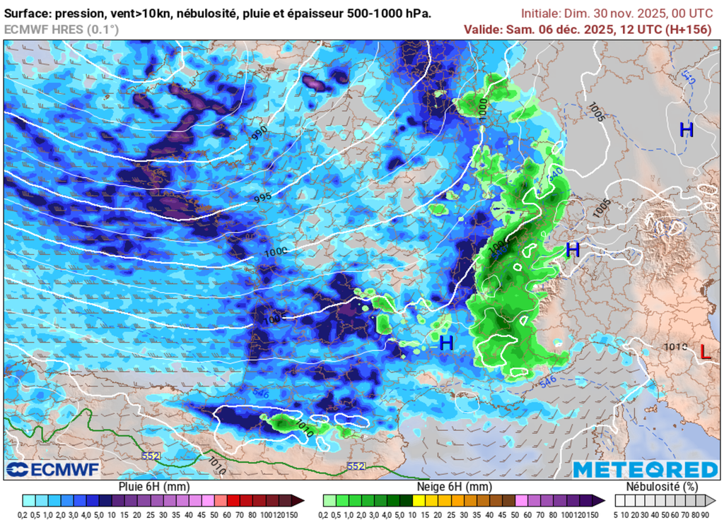 Samedi, les pluies devraient être bien au rendez-vous. Samedi, les pluies devraient être bien au rendez-vous.