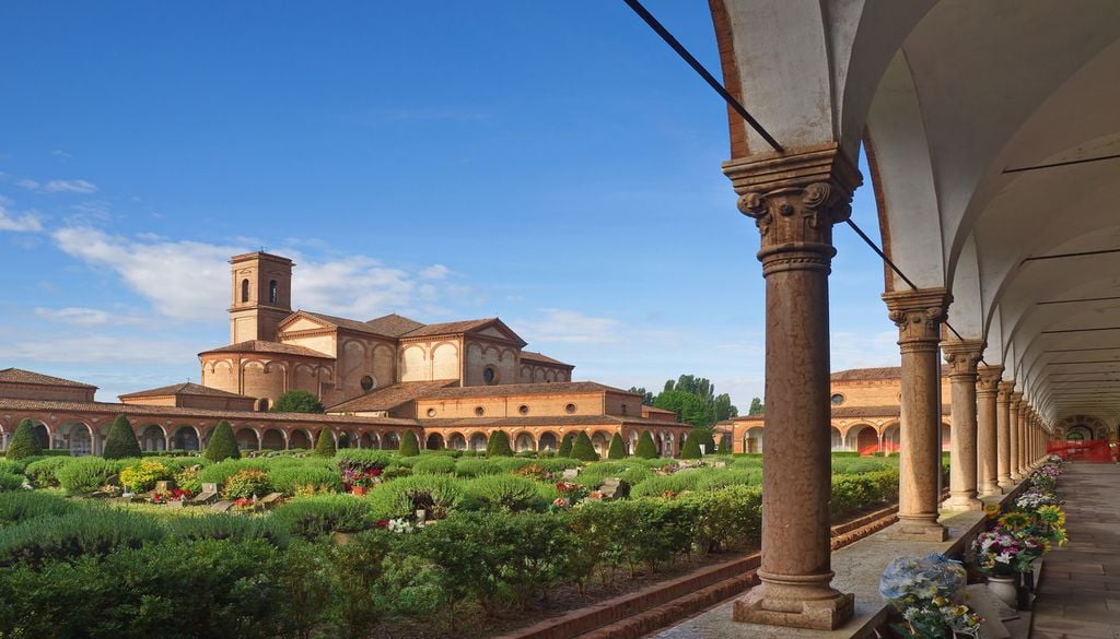L'église San Cristoforo alla Certosa. L'église San Cristoforo alla Certosa.