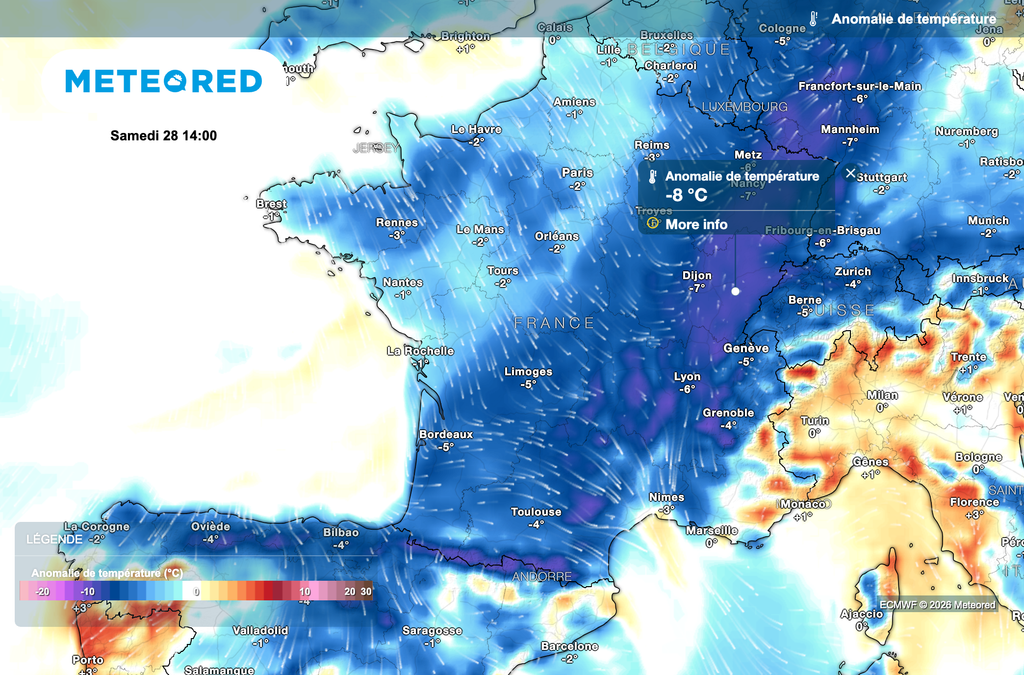 Températures toujours très basses pour la saison ce samedi après-midi ! Températures toujours très basses pour la saison ce samedi après-midi !