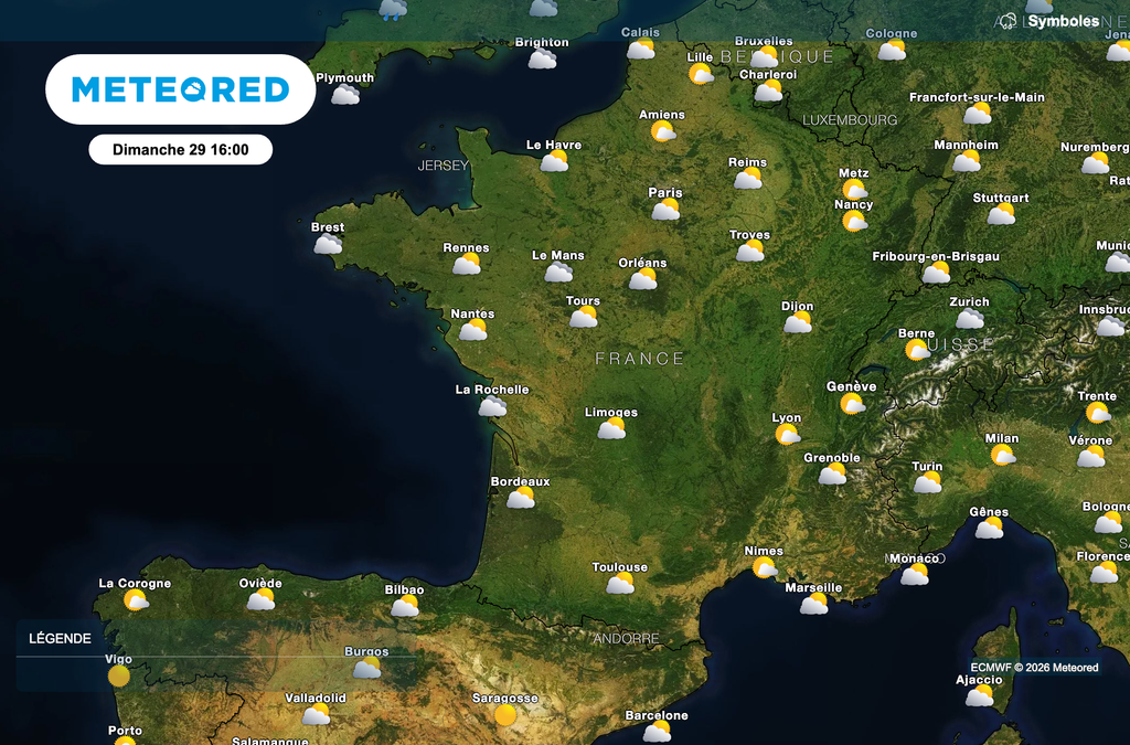 Prévisions météo pour ce dimanche des Rameaux. Prévisions météo pour ce dimanche des Rameaux.