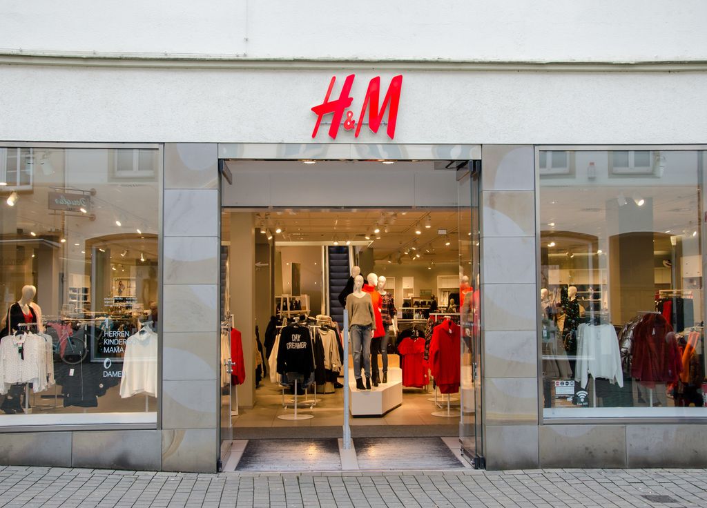 H&M vêtements mode boutique