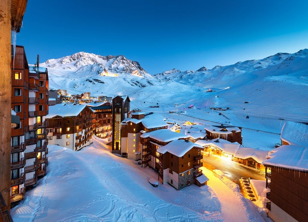 Station Ski France Hiver Neige Val Thorens Chalet Montagne