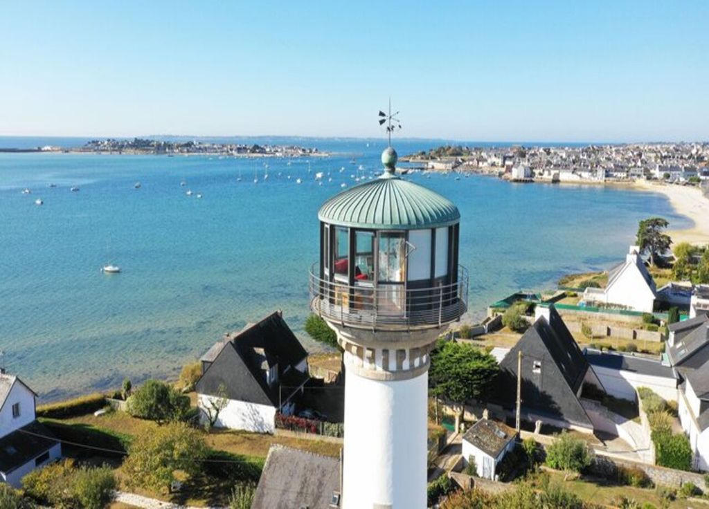 Le phare de Kerbel à Riantec.