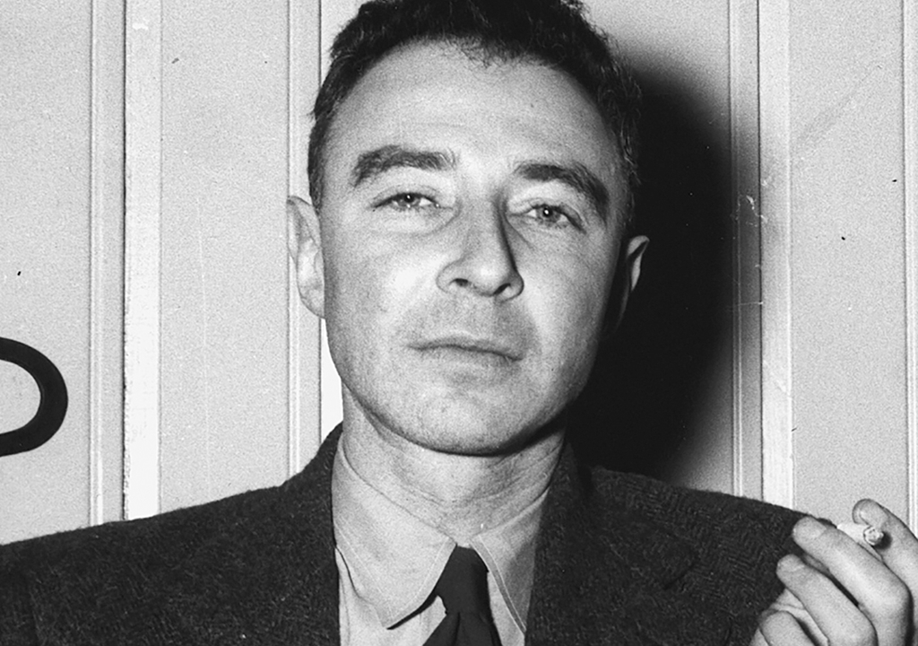 fotografía del físico Oppenheimer