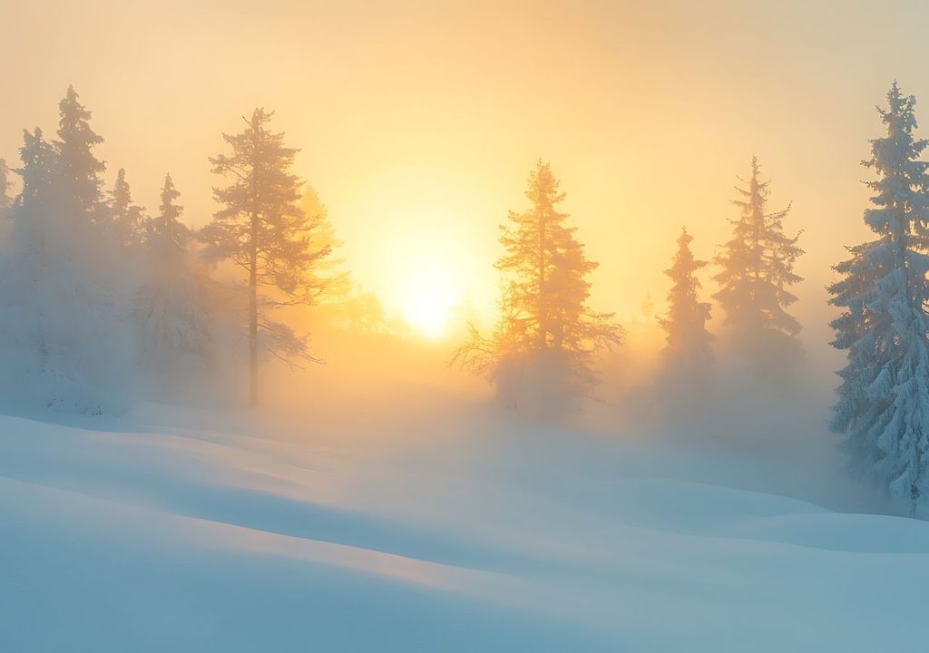 Ondata di gelo artico.