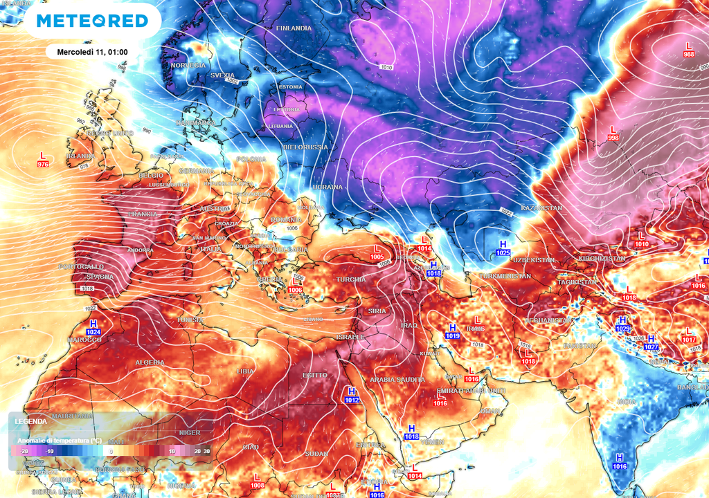 Va sottolineato che queste previsioni sono basate su modelli come ECMWF e GFS, che mostrano una certa divergenza. Ad esempio, il modello GFS ipotizza un'espansione dell'anticiclone delle Azzorre che potrebbe facilitare discese di aria fredda verso l'Europa, con un impatto più fresco sull'Italia settentrionale e centrale intorno al 13-15 febbraio.