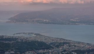 Questa &egrave; la famosa "montagna dei due mari", da qui potete osservare uno dei panorami pi&ugrave; belli d'Europa