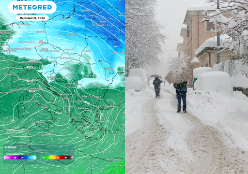 Queste sono le 10 citt&agrave; italiane dove potrebbe nevicare a Natale