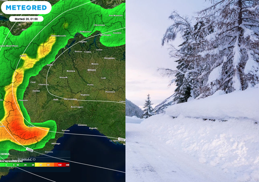 Queste sono le 2 regioni dove nevicher&agrave; consistentemente nei prossimi giorni