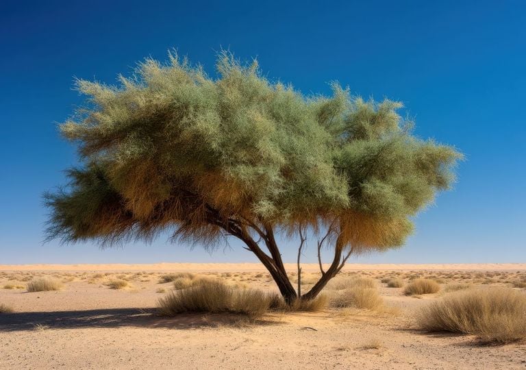 Queste sono le due specie di piante capaci di sopravvivere al clima ostile del deserto del Sahara