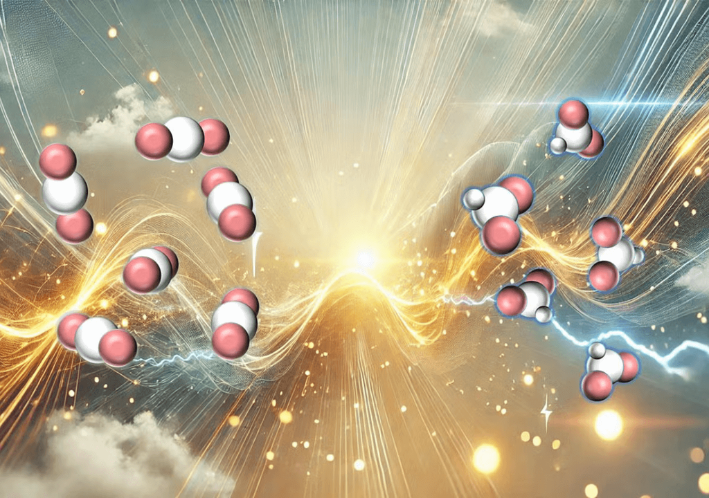Científicos de la Universidad de Yale han desarrollado un nuevo método para convertir el dióxido de carbono (izquierda) en el compuesto industrial formato (derecha). Imagen: Xiaofan Jia / Yale. Científicos de la Universidad de Yale han desarrollado un nuevo método para convertir el dióxido de carbono (izquierda) en el compuesto industrial formato (derecha). Imagen: Xiaofan Jia / Yale.