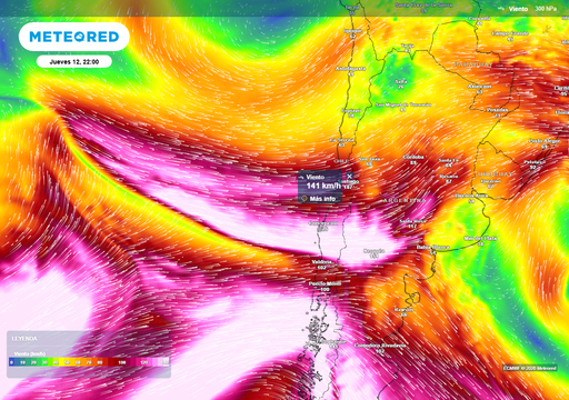 "Rachas de 60 km/h para el Biob&iacute;o": corriente en chorro azotar&aacute; a Chile centro-sur con fuerte viento a contar del jueves