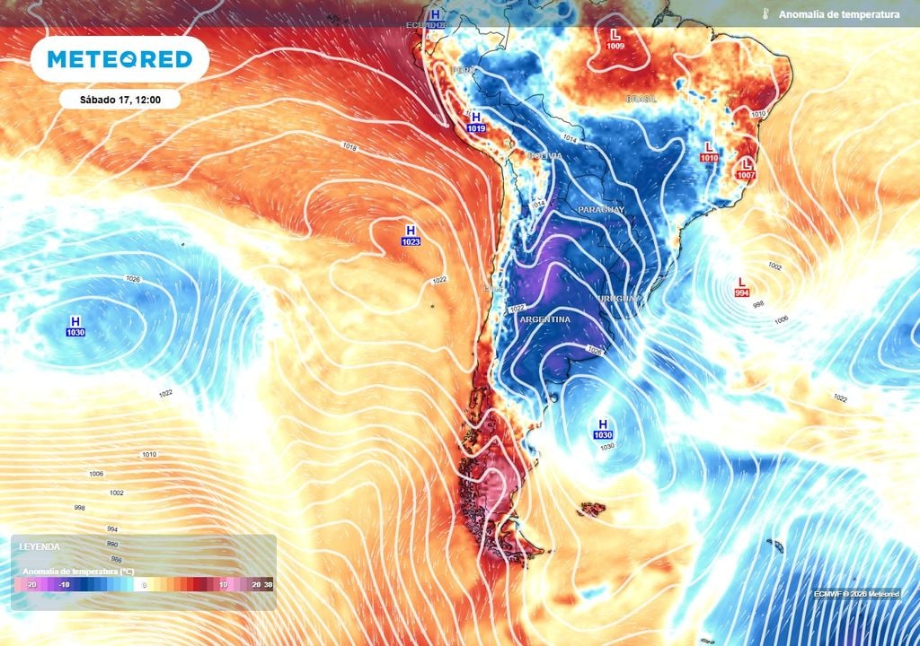 Las temperaturas primaverales serán la antesala de las nuevas lluvias en esta zona de Chile.