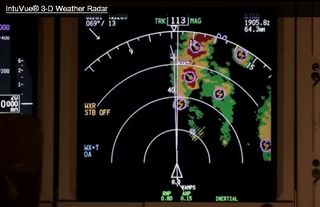 Radar meteorológico en aviones: IntuVue® 3-D 