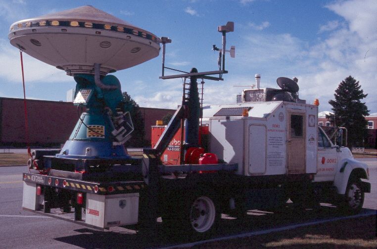 Radares Doppler, DOW, para la lucha contra los incendios forestales