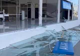 Ráfagas huracanadas de más de 150 km/h generan nuevamente graves destrozos en Comodoro Rivadavia: los videos