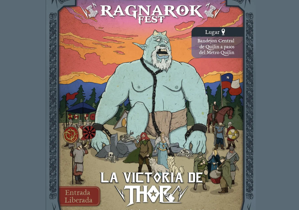 Ragnarok Fest en Santiago, Chile.