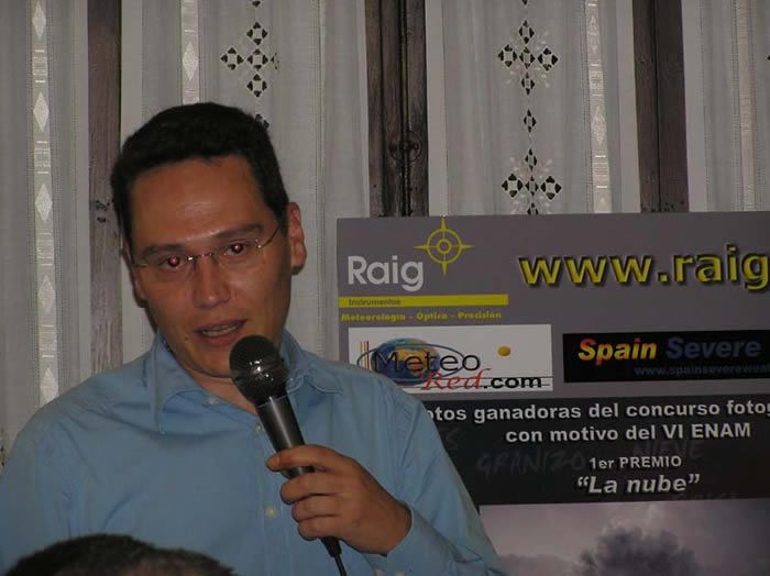Francisco José Rodríguez pronunció las palabras finales junto con algunos de los participantes del VI-ENAM.