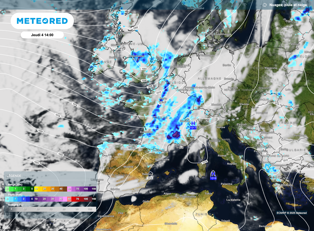 Des intempéries à surveiller, d'autant plus dans le sud-est de la France.