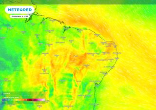 Rajadas de vento levam INMET a emitir alertas para 14 estados do Sul, Sudeste e Nordeste; confira áreas de risco