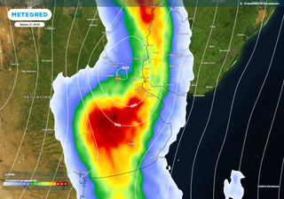 Rápida ciclogénesis el fin de semana en Buenos Aires: de un sábado con tormentas localmente fuertes a un domingo soleado