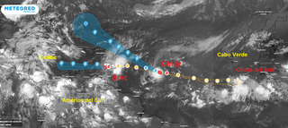 Se forma la rara tormenta tropical Cindy mientras la tormenta tropical Bret pasa al Caribe