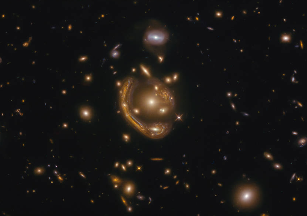 Einstein ring.