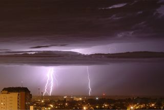 Rayos desde el verano austral