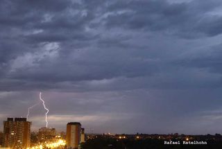Rayos desde San Isidro (Argentina)