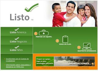 Ready. Una nación preparada contra el tiempo atmosférico