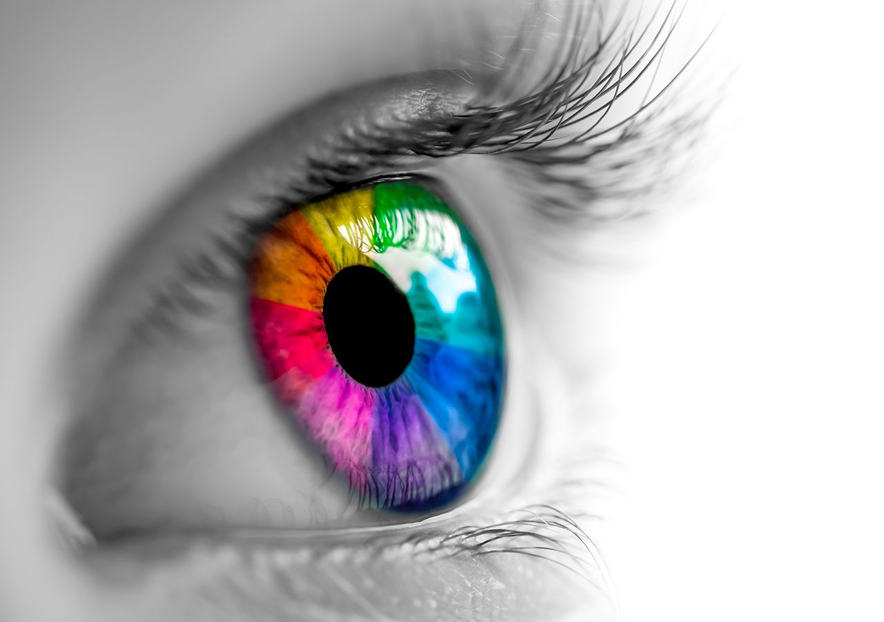 Como a cor dos nossos olhos pode mudar ao longo da vida - BBC