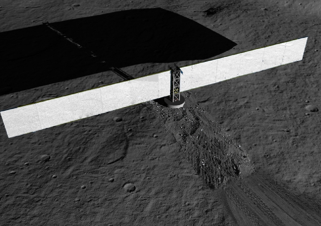artefacto en la superficie lunar artefacto en la superficie lunar