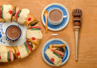 Receta de la Rosca de Reyes Magos tradicional, paso a paso