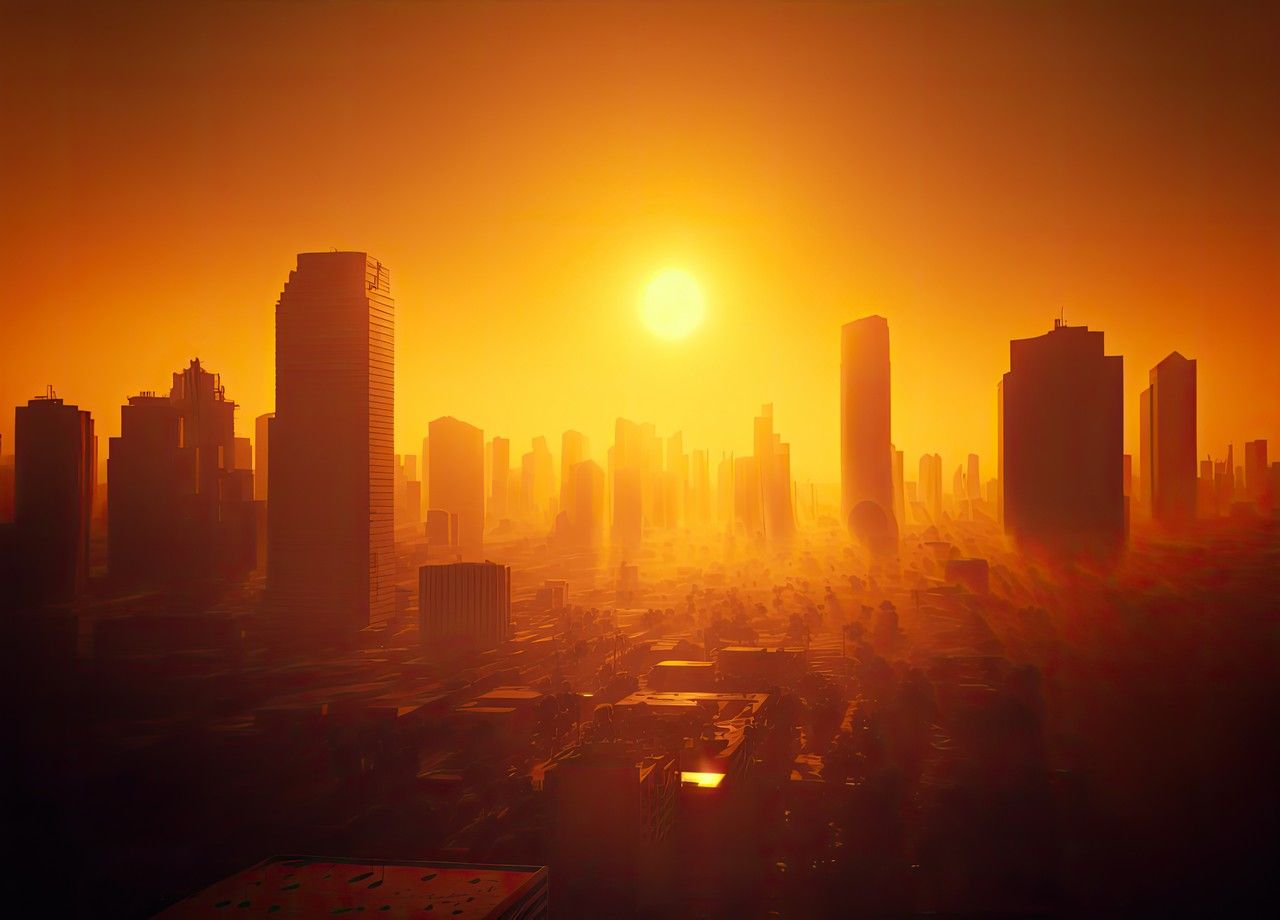 La chaleur est d'autant plus dangereuse dans les grandes villes car l'urbanisation a tendance à la stocker et même l'accentuer.